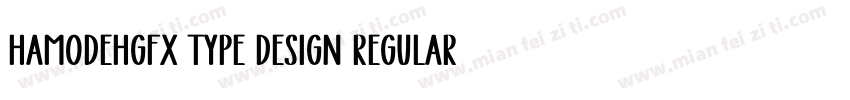 HamodehGFX Type Design Regular字体转换